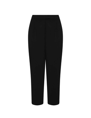 Pantalons Anne Klein Plus Size Twill Ridge High Rise Plissé Pant-Clearance   | LTE-6734232